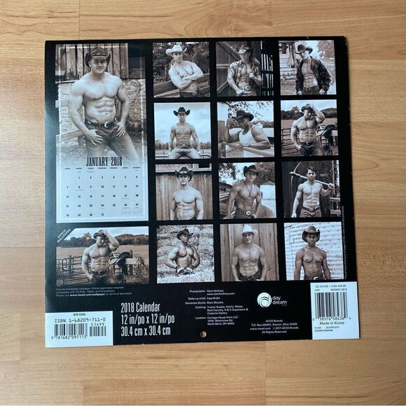 Two Western Cowboy Calendars Studs N Spurs 2018 2019 - Picture 5 of 8